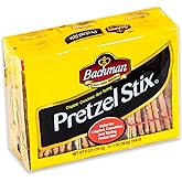 Bachman Pretzel Stix - Crispiest, Crunchiest, Best Tasting Pretzel Sticks - 6, 1oz Trays per Unit