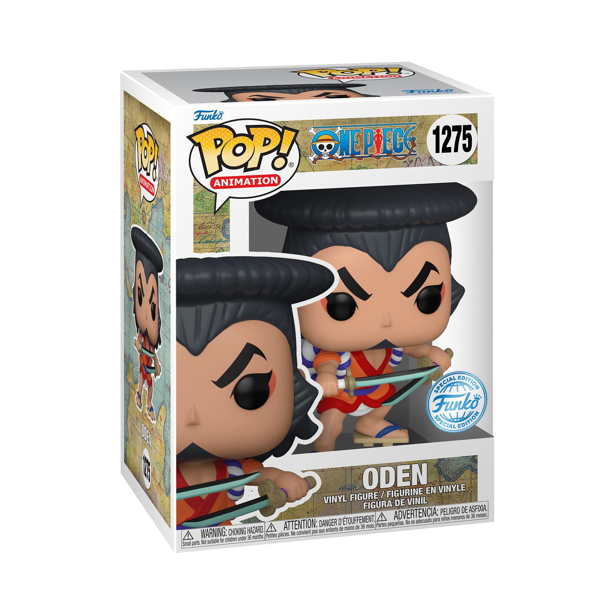 Photo 1 of Funko Pop! Animation: One Piece - Oden #1275 - Official Collectible Vinyl Figure