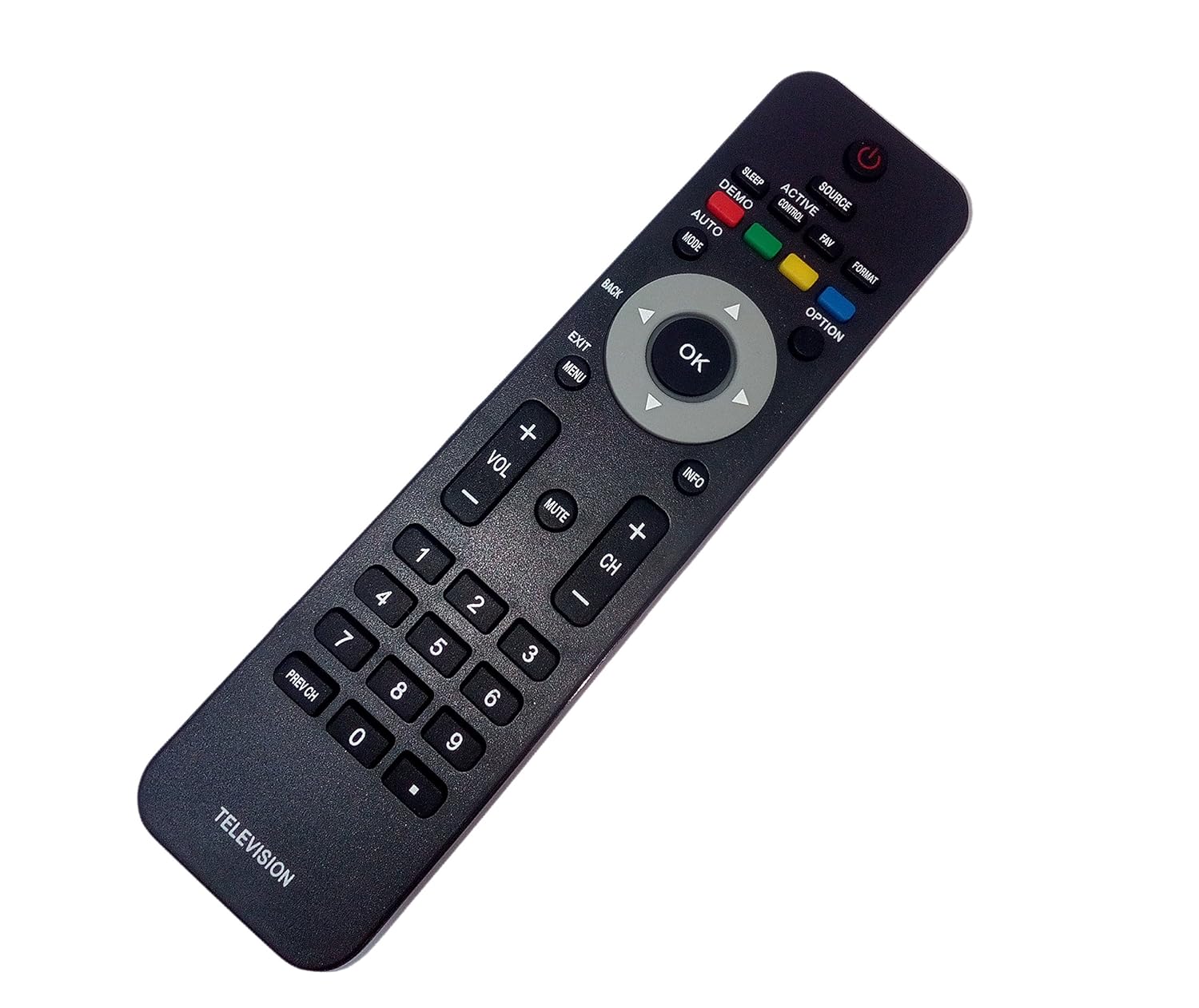 Replaced Remote Control Compatible for Philips 19PFL3504D 32MF337B/27  37MF437B/37 42PFL7422D/37E 47PFL5432D/37B 52PFL5603D 32PFL3515DF7  32PFL3504DF7 TV