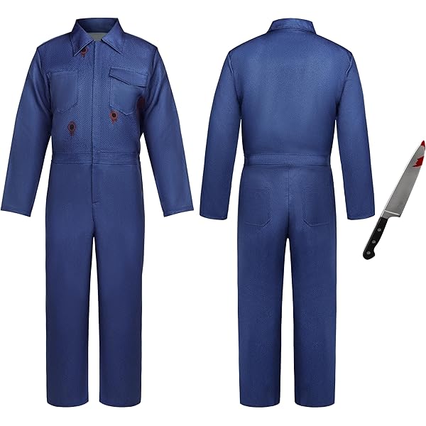 Amazon.com: Halloween Horror Killer Costume for Adults Teens
