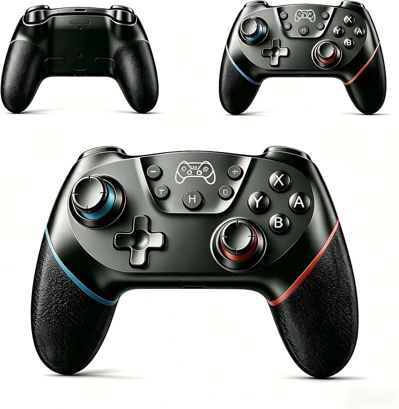Diswoe Upgraded Wireless Controller for Switch Pro Controller Hall Effect Turbo