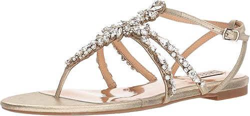 badgley mischka flip flops