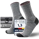 Juclise Merino Wool Hiking Boot Socks Compression Lightweight Moisture Wicking Seamless Anti-Blister Cushioned Breathable