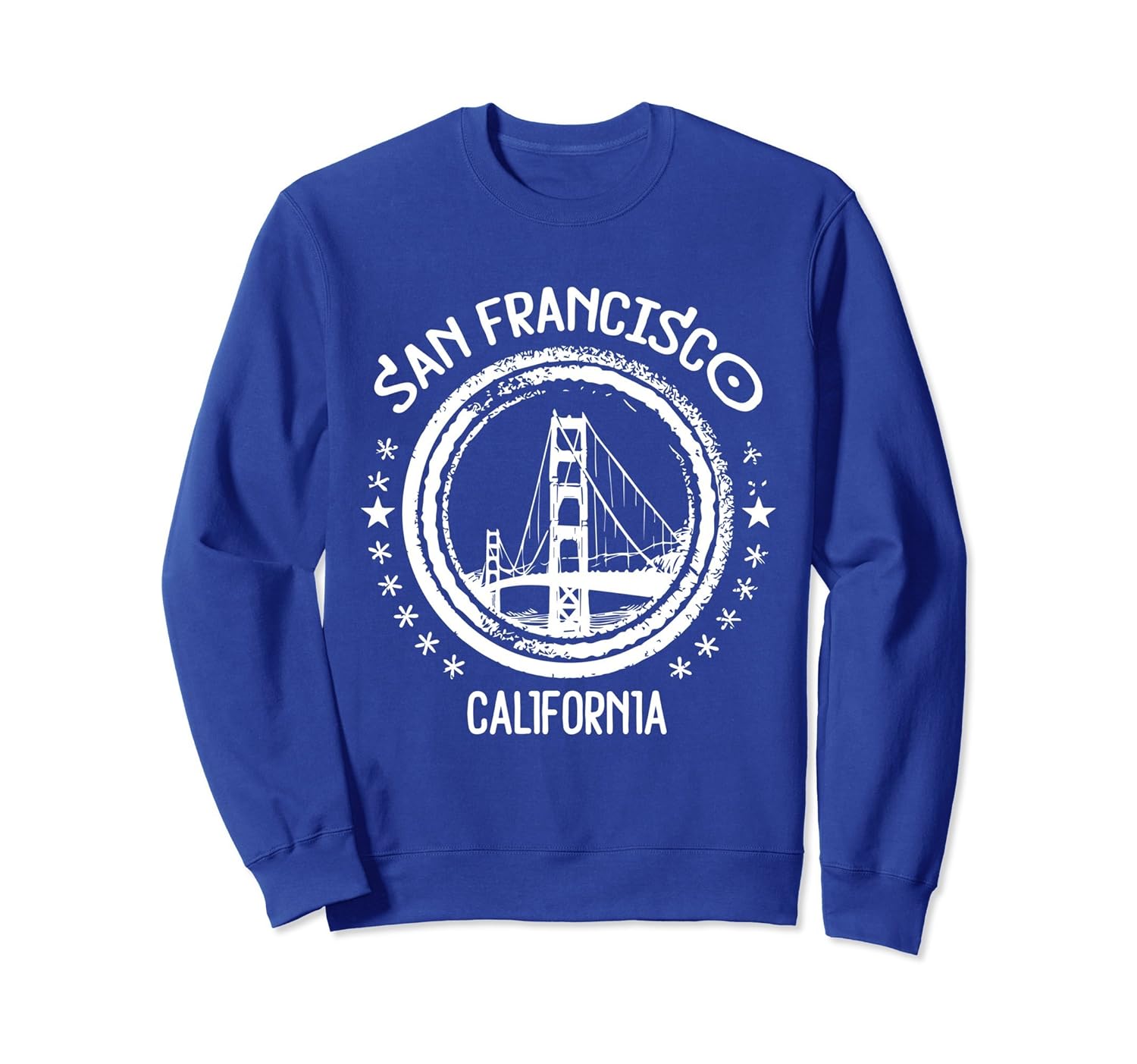 San Francisco SF Bay Area California Skyline Sweat Shirt-ANZ