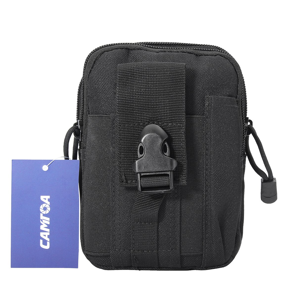 CAMTOA MultiPurpose Poly Tool Holder EDC Pouch Camo Bag Military Nylon