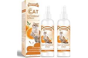 Cat Pee Deterrent Spray, 4OZ, 2Pack Dog Away Repellent Sprays for Furniture, Anti Scratch No Chew Citrus Spray, Effective Ant