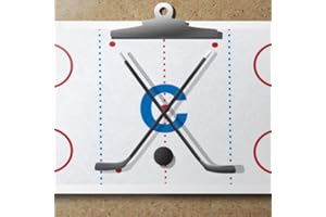 Ice Hockey Coach's Clipboard