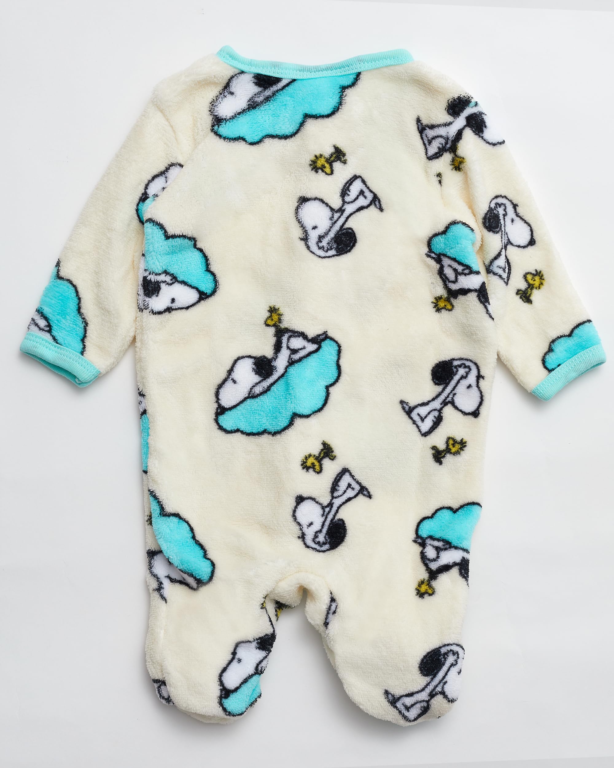 Happy Threads Snoopy Baby Boys Pajamas One Piece