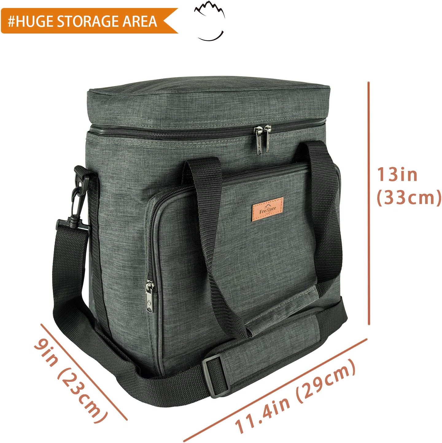 Freshore Insulated Wine Carrier 6 Bottle Bag Tote - Image 5