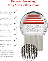 Nitty Gritty Combination Head Lice Kit - NitFree Comb for Families view 7