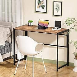 GreenForest Folding Desk No-Assembly,31.5 in Small