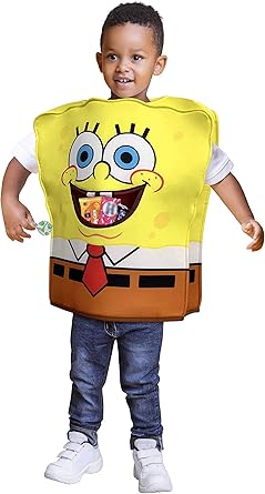 Amazon Com Kids Spongebob Squarepants Candy Catcher Toddler Costume Clothing