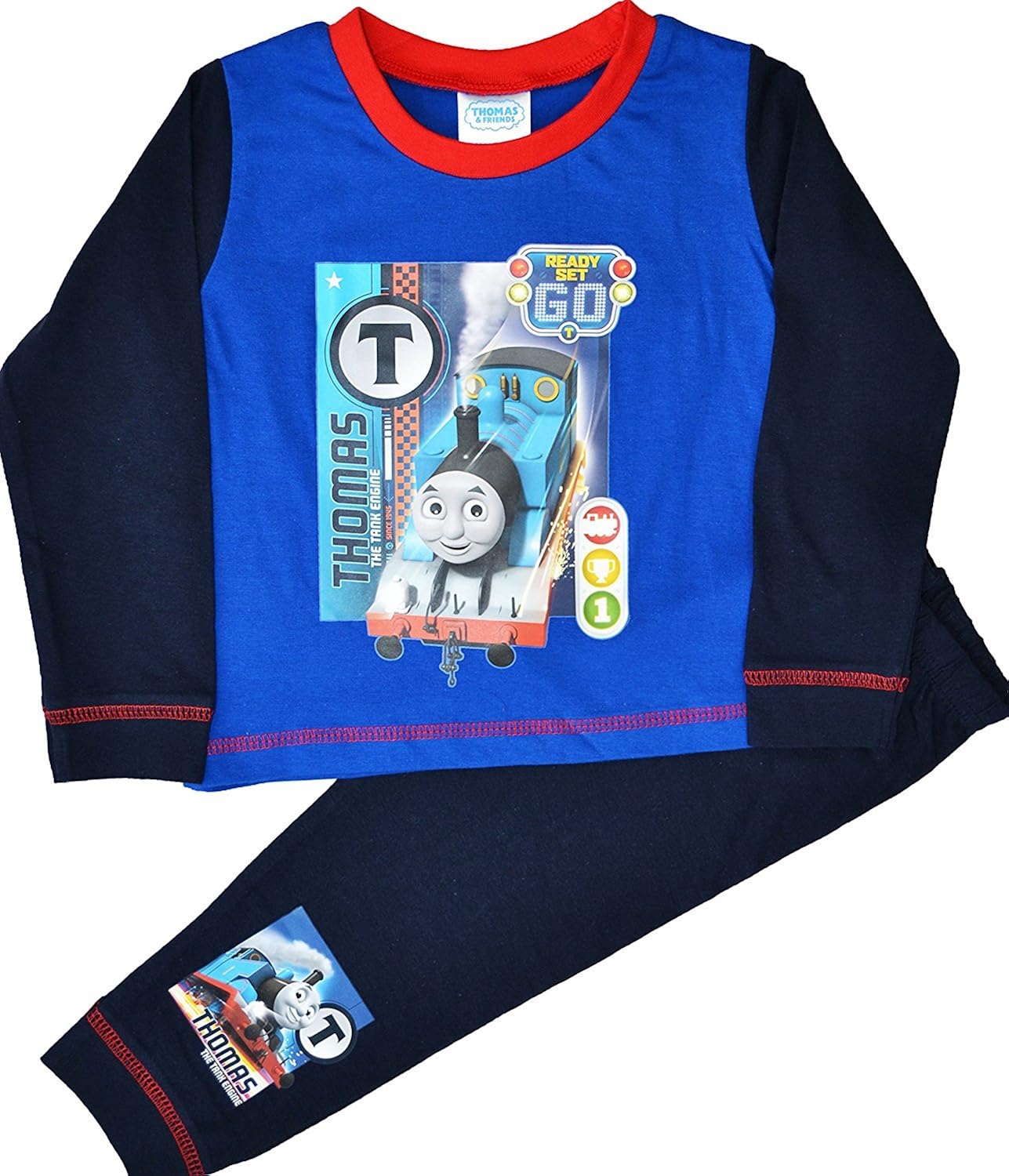 THOMAS THE TANK ENGINE LONG SLEEVE PYJAMAS/PJS 23YRS New Amazon.co