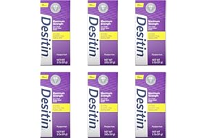 Desitin Maximum Strength Baby Diaper Rash Cream with 40% Zinc Oxide for Treatment, Relief & Prevention, Hypoallergenic, Phthalate- & Paraben-Free Paste, Travel Size, 2 oz (Pack of 6)