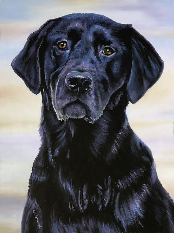 custom painting of my dog