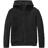 BYLESIN Boy's Warm Fleece Hoodies Sweatshirts Full Zip Long Sleeve Hooded Pullover with Pockets