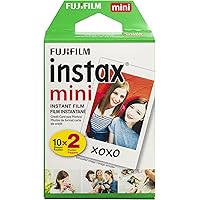 2-Pack Fujifilm Instax Mini Instant Film (White)