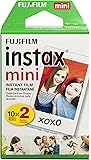 Fujifilm INSTAX Mini Instant Film Twin Pack (White)