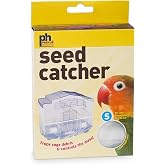 Prevue Pet Products 820W Mesh Bird Seed Catcher, White, Small/7"