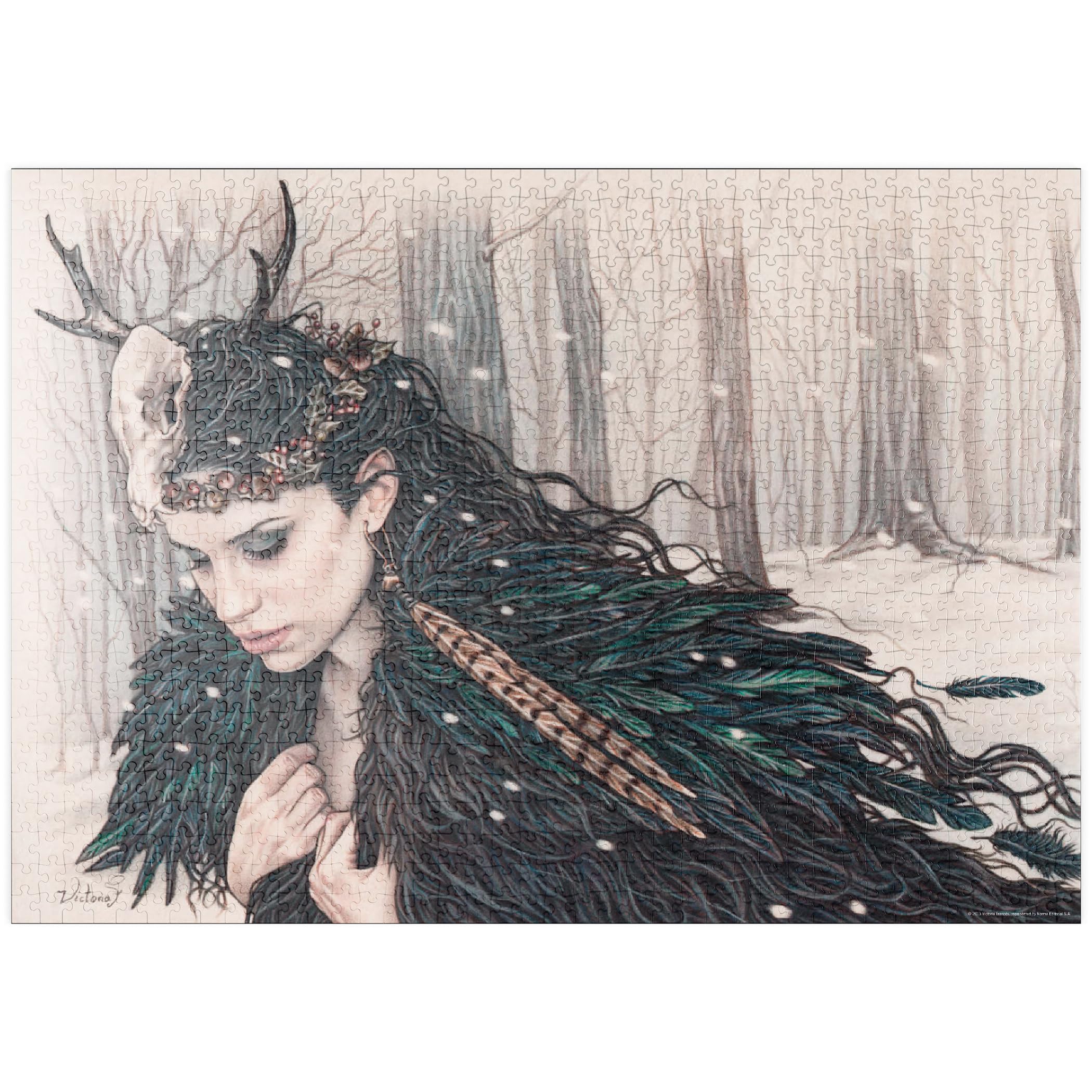 Horned - Victoria Francés - Favole - Premium 1000 pieces Puzzle - MyPuzzle special collection from Heye Puzzle