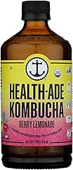 Health Ade, Kombucha Lemonade Berry Organic, 16 Fl Oz
