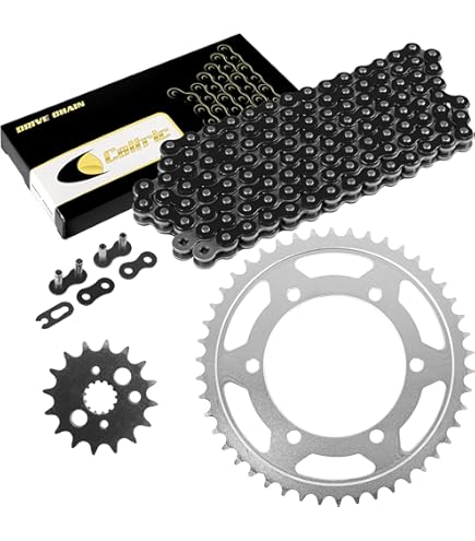 santan　Style ブラック Amazon.com: Caltric Black O-Ring Drive Chain & Sprockets