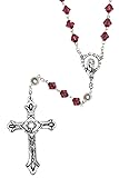 Austrian Crystal OR Glass Catholic Prayer Rosary