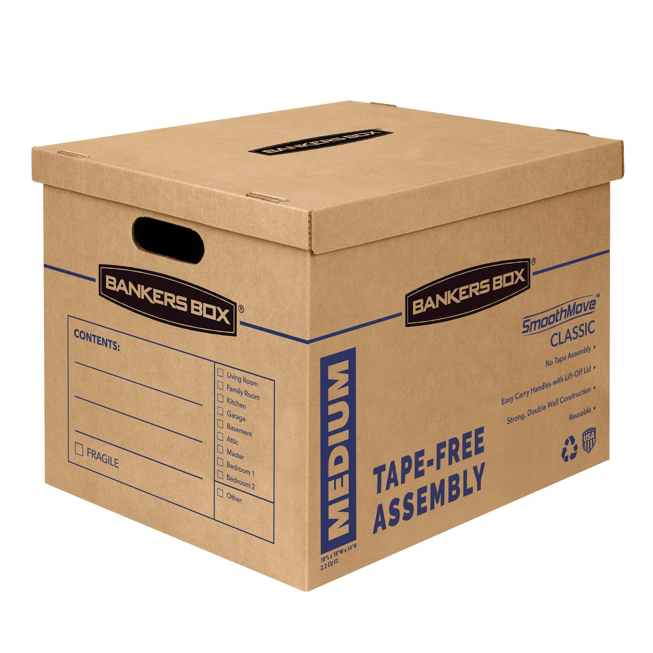 Bankers Box Medium Classic Moving Box 8