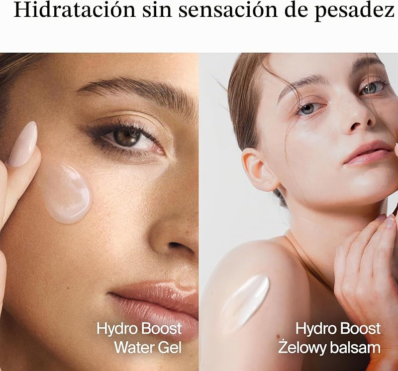 Hydro Boost Body Lotion Gel Crema Hidratante Ultraligera con Hialuron, para pieles normales a secas, 400 ml — foto 3 de 8