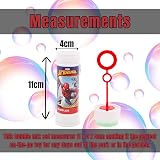 Toyland Spider-Man Bubbles Pack 12 with Wands 60ml Each Novelty Maze Lid view 4