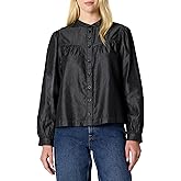 Amazon Essentials Women's Women's Denim Chambray Long-Sleeve Tunic Top