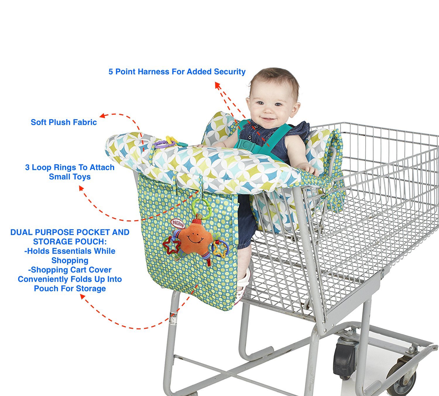 grocery basket cover for baby