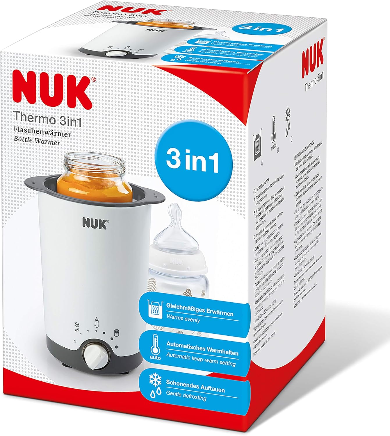 nuk thermo express bottle warmer