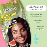7th Heaven Watermelon Peel Off Mask with Squalane Vegan Hydrating Facial view 4