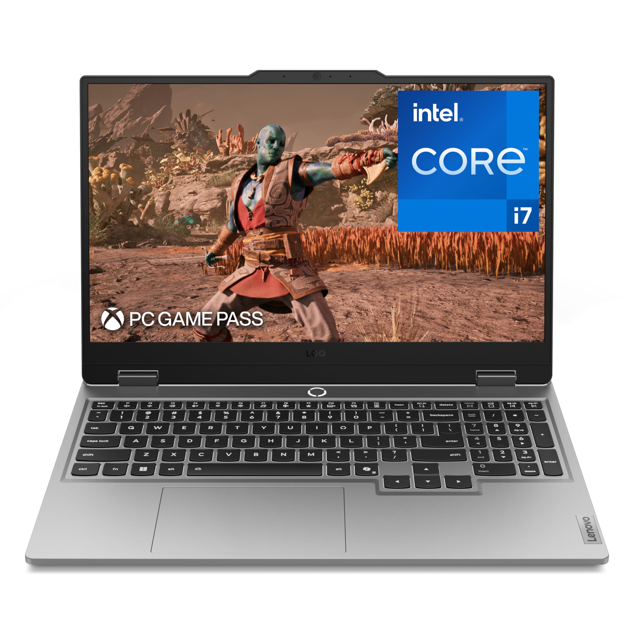 Lenovo Legion LOQ AI-Powered Gaming Laptop - Intel Core i7-13650HX, 15.6" FHD IPS 144Hz Display, GeForce RTX 5050, 16GB Memory, 1TB Storage, G-Sync, Luna Grey