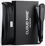 Cloud Nine The Wide Iron Black Wide Plate Hair Straightener 11 Temp Settings