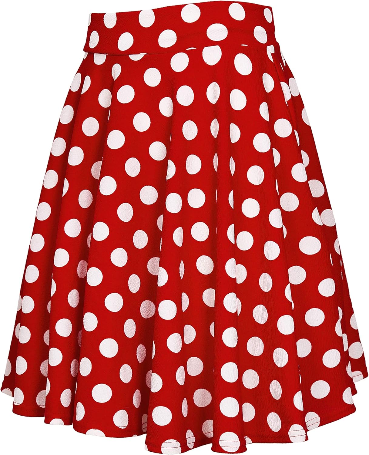 Urban CoCo Women's Basic Versatile Stretchy Flared Casual Mini Skater Skirt at  Women’s Clothing store