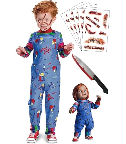 Amazon.com: Disguise Chucky Costume for Toddlers, Official Childs