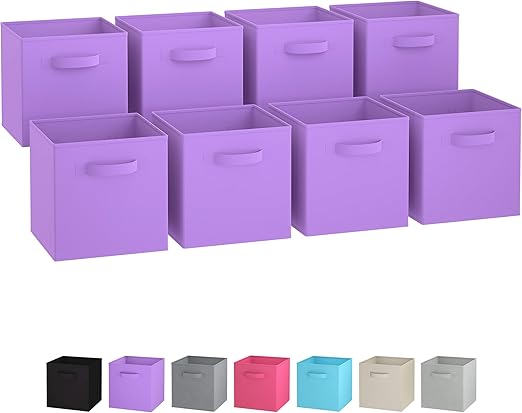 Amazon Com Royexe Storage Bins Set Of 8 Storage Cubes