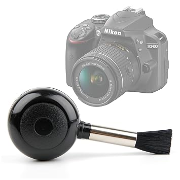 DURAGADGET Bomba Limpiador De Lentes para Cámara Nikon D3400 + ...