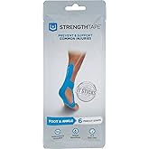 StrengthTape Kinesiology Tape, K Tape Taping Kits, Premium Sports Tape Provides Support and Stability to The Target Area, Multiple Kits Available