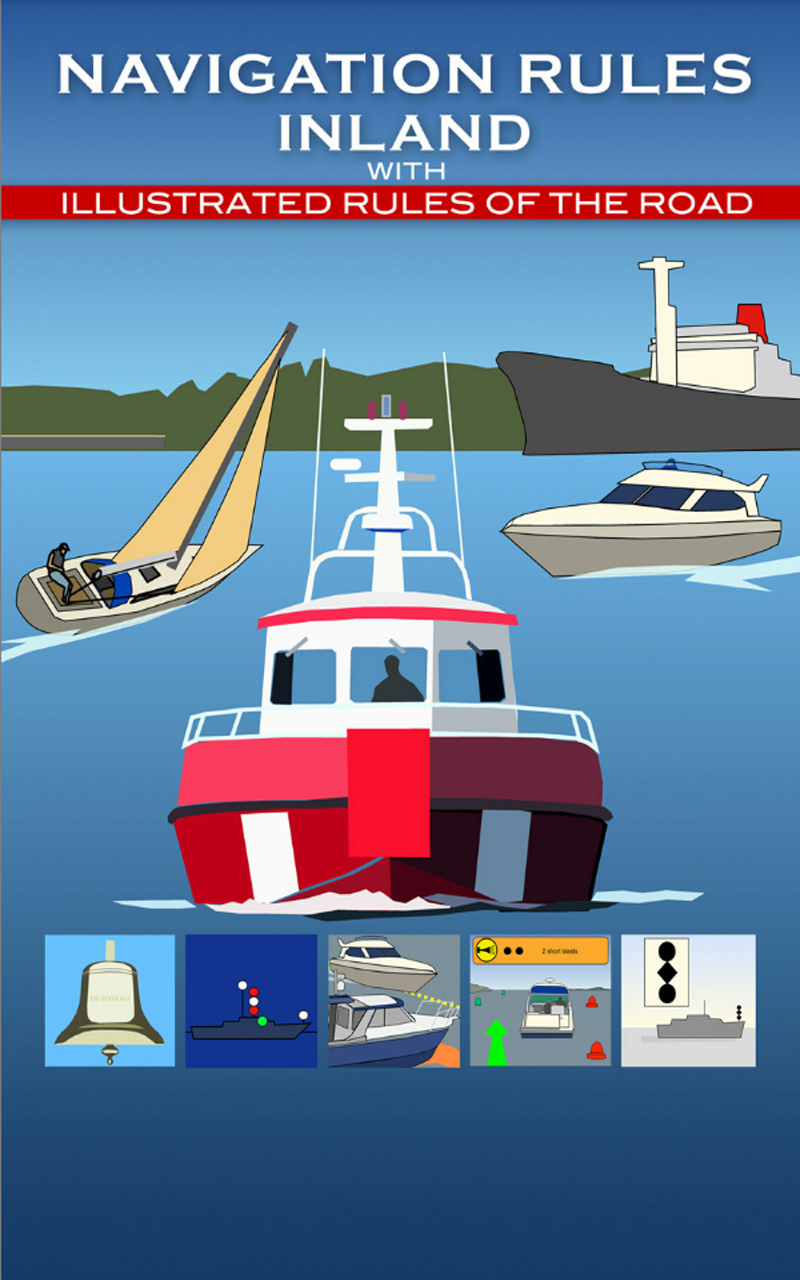Navigation Rules Inland for Boating & Sailing - Essential Information for All Boat Users. - Thumbnail 2