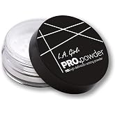 L.A. Girl Pro Powder High Definition Setting Powder Translucent Pack, Matte finish, Clear, 3 Count(Pack of 1)