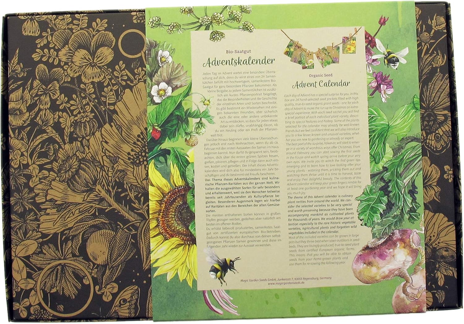 Seed Advent Calendar - Vegetables, Herbs & Flower Seeds - for all garden lovers - Image 5