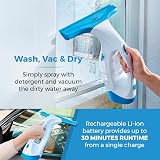 Tower T131001 Cordless Window Vac Cleaner with Battery 150ml 20W Cool Blue view 3