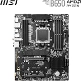 MSI PRO B650-S WIFI ATX Motherboard AM5 DDR5 Ryzen 9000 8000 7000 WiFi 6E view 2