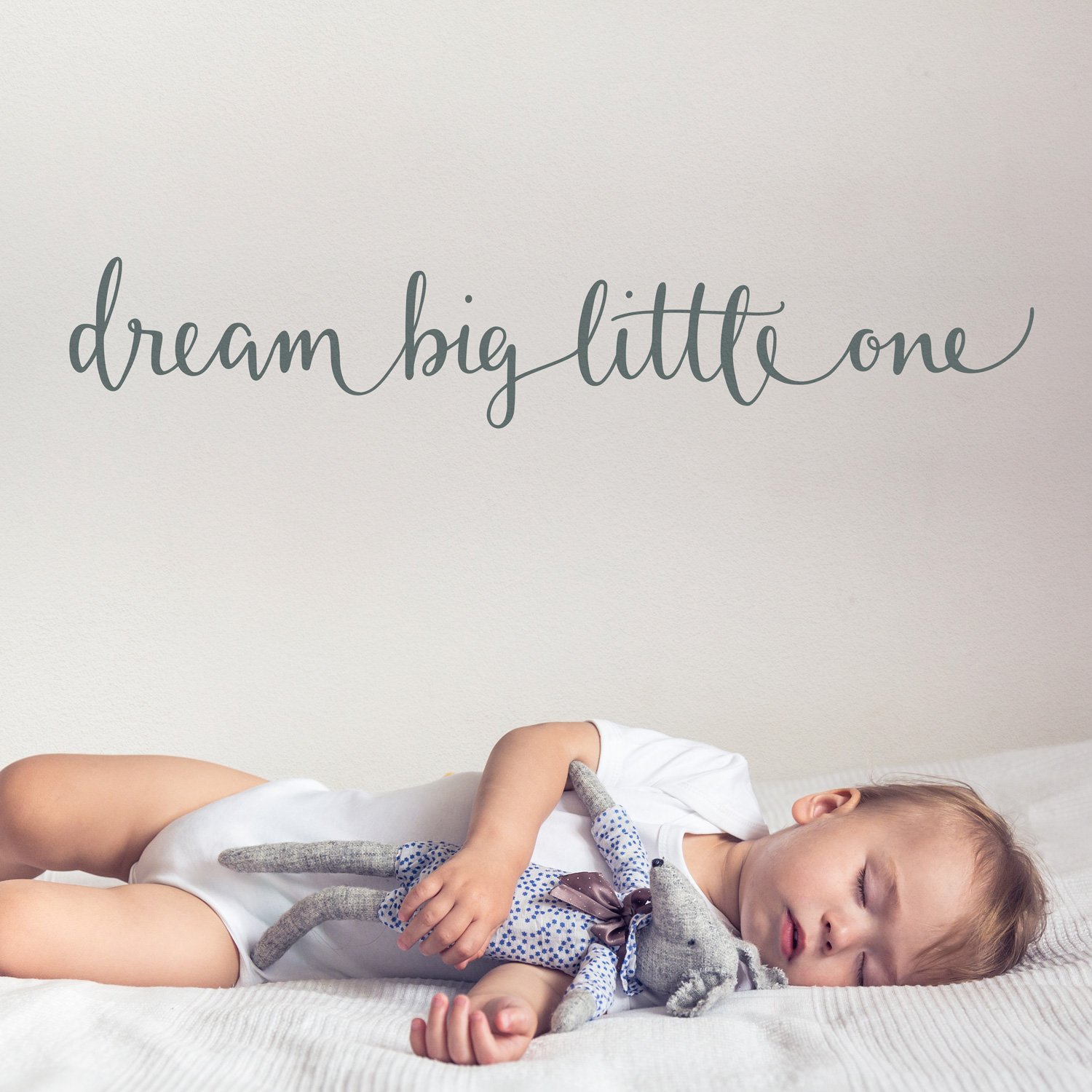 Dream big little one quote wall sticker | Quote wall stickers | Children's bedrooms, playrooms and nurseries