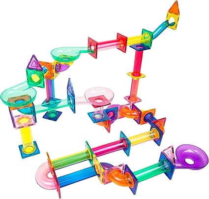 PicassoTiles Marble Run 120 Piece 