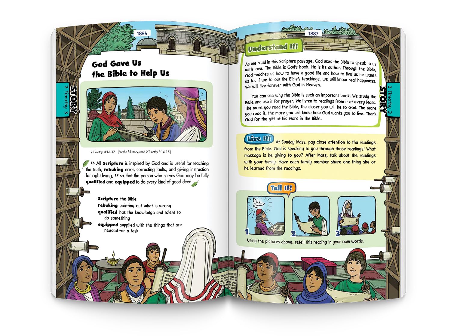 The Catholic Children's Bible, Revised: (paperback) The Catholic Children's Bible, Revised: (paperback) Paperback Kindle Hardcover