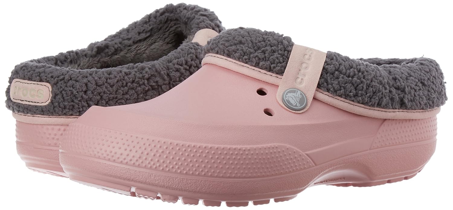 crocs unisex blitzen ii clog pearl clogs and mules - m4w6 (14461-6fq)